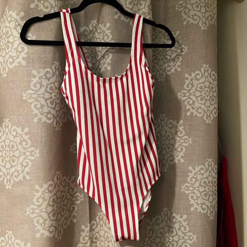 H&M High Cut One Piece Bathing Suit